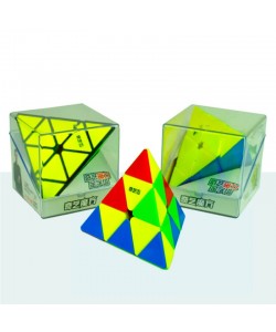 Qiyi Pyraminx MS magnética stickerless