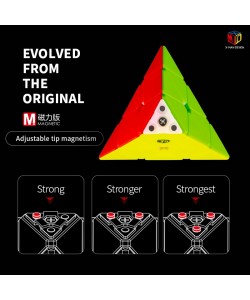 X-Man Bell Pyraminx V2 M Stickerless