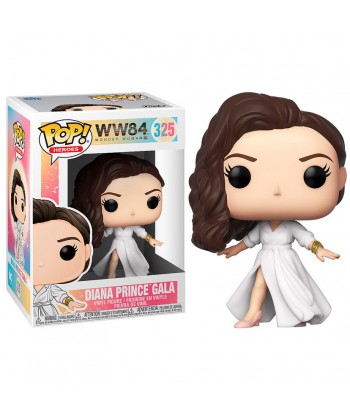 FUNKO POP DC WONDER WOMAN 1984 WONDER WOMAN VESTIDO BLANCO