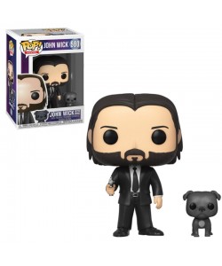 FUNKO POP JOHN WICK JOHN WICK CON PERRO 47238 FUNKO TOP 10 POPULARIDAD