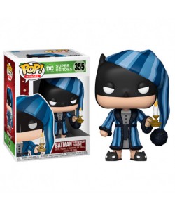 FUNKO POP DC NAVIDAD BATMAN EN PIJAMA CON VELA
