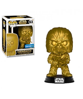 FUNKO POP STAR WARS CHEWBACCA DORADO EXCLUSIVO