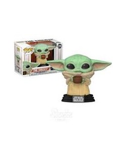 FUNKO POP STAR WARS THE MANDALORIAN BABY YODA CON CUENCO - 49933