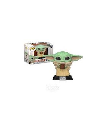 FUNKO POP STAR WARS THE MANDALORIAN BABY YODA CON CUENCO - 49933