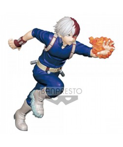 FIGURA BANPRESTO MY HERO ACADEMIA SHOTO TODOROKI MULTICOLOR 15CM