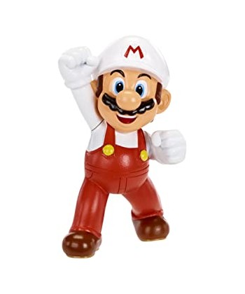 FIGURA NINTENDO W1 MARIO FLOR DE FUEGO 2.5" EDICION LIMITADA