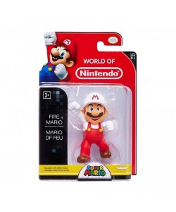 FIGURA NINTENDO W1 MARIO FLOR DE FUEGO 2.5" EDICION LIMITADA