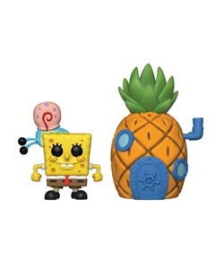 FUNKO POP TOWN BOB ESPONJA BOB ESPONJA GARY & CASA PIÑA 39547