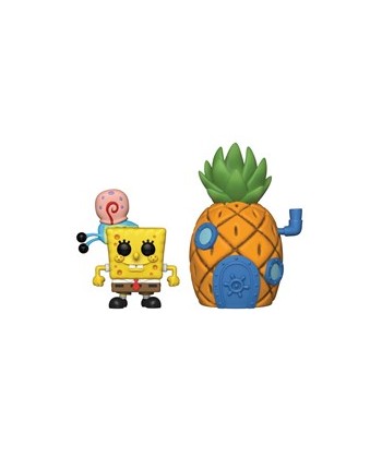 FUNKO POP TOWN BOB ESPONJA BOB ESPONJA GARY & CASA PIÑA 39547