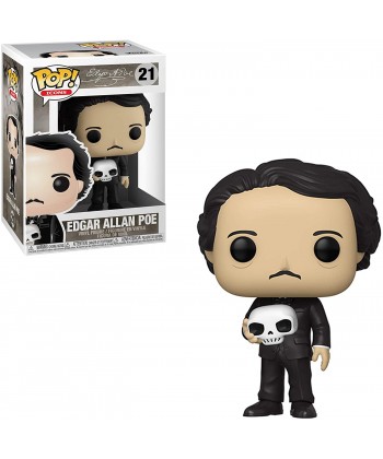 FUNKO POP PERSONAJES HISTORICOS EDGAR ALLEN POE CON CALAVERA 46774
