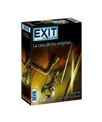 JUEGO DE MESA DEVIR EXIT 12 LA CASA DE LOS ENIGMAS