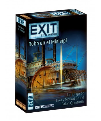 JUEGO DE MESA EXIT 14 ROBO EN EL MISSISSIPPI