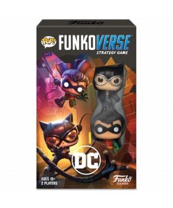 JUEGO DE MESA FUNKOVERSE DC EDICION 101 ROBIN CATWOMAN