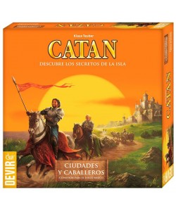 JUEGO DE MESA DEVIR CATAN CIUDADES Y CABALLEROS 4 JUGADORES