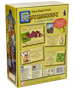 JUEGO DE MESA DEVIR CARCASSONNE LA PRINCESA Y EL DRAGON