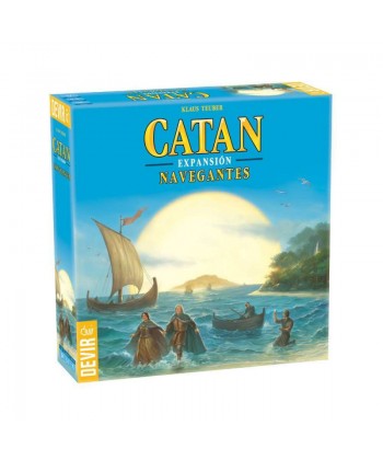 JUEGO DE MESA DEVIR CATAN EXPANSION NAVEGANTES DE CATAN 4 JUGADORES