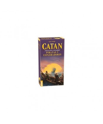 JUEGO DE MESA DEVIR CATAN PIRATAS Y EXPLORADORES 5-6 JUGADORES