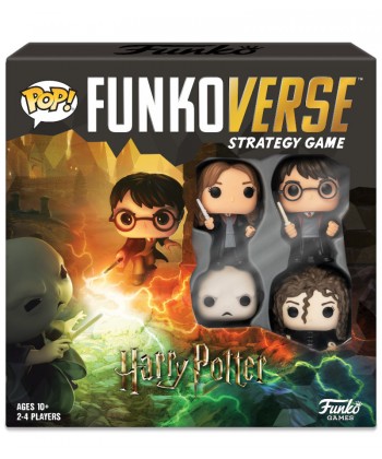 JUEGO DE MESA FUNKOVERSE HARRY POTTER EDICION 100 LORD VOLDEMORT BELLATRIX HARRY POTTER & HERMIONE 43478