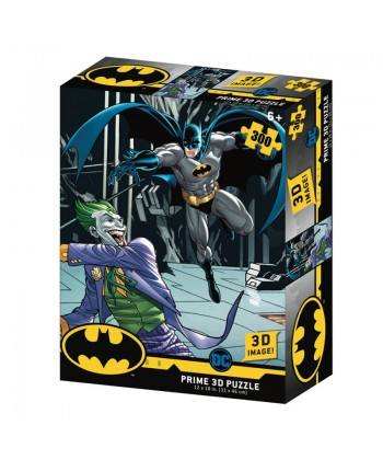 PUZZLE 3D LENTICULAR DC COMICS BATMAN VS JOKER 300 PIEZAS