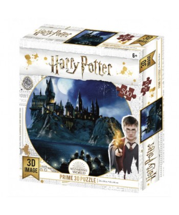 PUZZLE 3D LENTICULAR HARRY POTTER HOGWARTS 500 PIEZAS