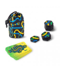 Tantrix puzzle pack bolsa verde 14 fichas