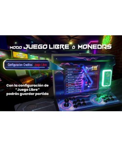 Bartop con monedero 5000 juegos