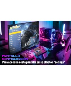 Pandora box con Trackball (6.296 juegos) Bola Dragón