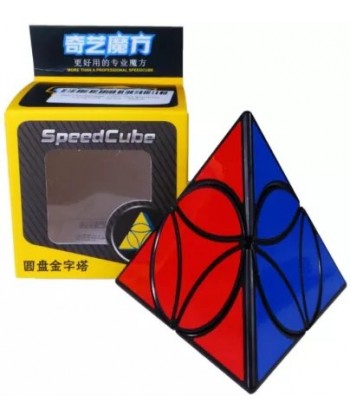 QiYi Coin Pyraminx Negro