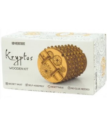 Cluebox Kryptos - Cryptex Wooden Kit